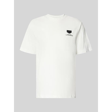 Camiseta Antony Morato Relaxed Fit Crema MMKS02690 FA100258 1011 - Imagen 2