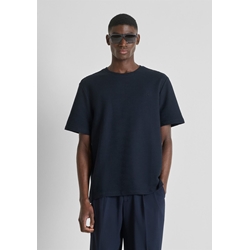 Camiseta Antony Morato Relaxed Fit in Dobby MMKS02627 FA100269 7139 - Imagen 2