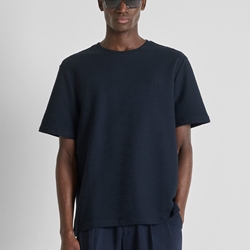 Camiseta Antony Morato Relaxed Fit in Dobby MMKS02627 FA100269 7139 - Imagen 2