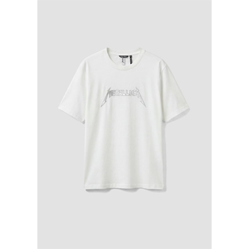 Camiseta Antony Morato Relaxed Fit Metallica MMKS02620 FA100240 1011 - Imagen 1