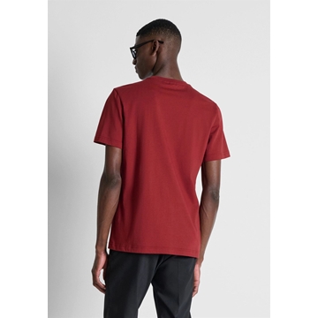 Camiseta Antony Morato Relaxed Fit Vino Tinto MMFS02690 FA100258 5109 - Imagen 2