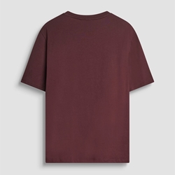 Camiseta Antony Morato Relaxed in Jersey Cereza Oscuro MMKS02555 FA100240 5105 - Imagen 2