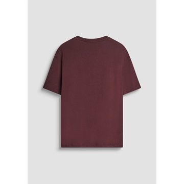 Camiseta Antony Morato Relaxed in Jersey Cereza Oscuro MMKS02555 FA100240 5105 - Imagen 2