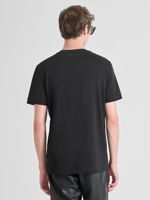 Camiseta Antony Morato Slim Fit Negro MMKS02548 FA100258 9000 - Imagen 2