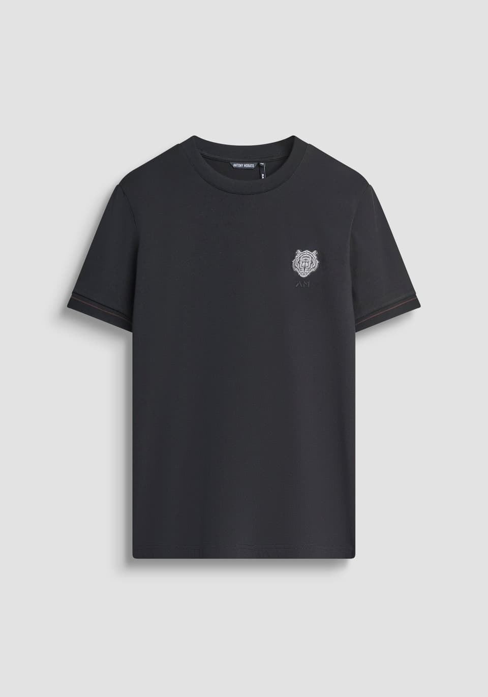 Camiseta Antony Morato Slim Fit Negro MMKS02548 FA100258 9000 - Imagen 4