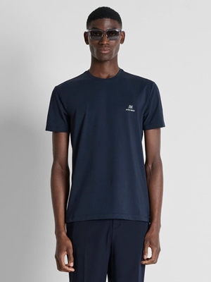Camiseta Antony Morato Super Slim Azul Marino MMKS02705 FA120033 7139 - Imagen 1