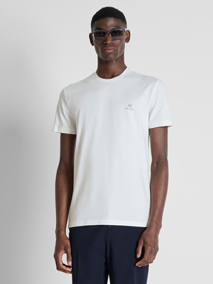 Camiseta Antony Morato Super Slim Crema MMKS02705 FA120033 1011 - Imagen 1