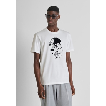 Camiseta Antony Morato White MMKS02615 FA100240 1011 - Imagen 1