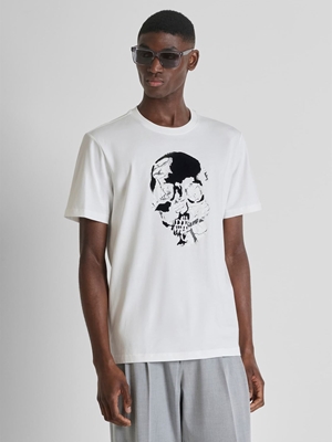 Camiseta Antony Morato White MMKS02615 FA100240 1011 - Imagen 2