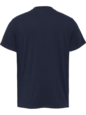 Camiseta Azul Marino Tommy Jeans Tjm Slim Linear Cgest SS Tee Ext Dark Navy - Imagen 2