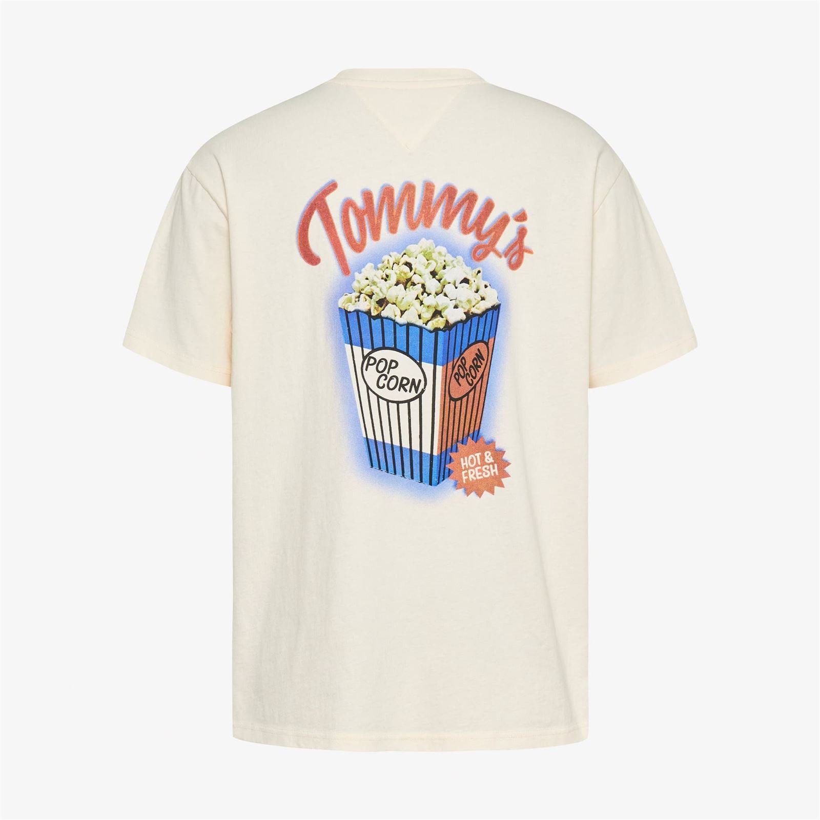 Camiseta Beige Tommy Jeans Tjm Rlx Novelty 2 GMD - Imagen 2