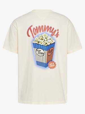 Camiseta Beige Tommy Jeans Tjm Rlx Novelty 2 GMD - Imagen 2