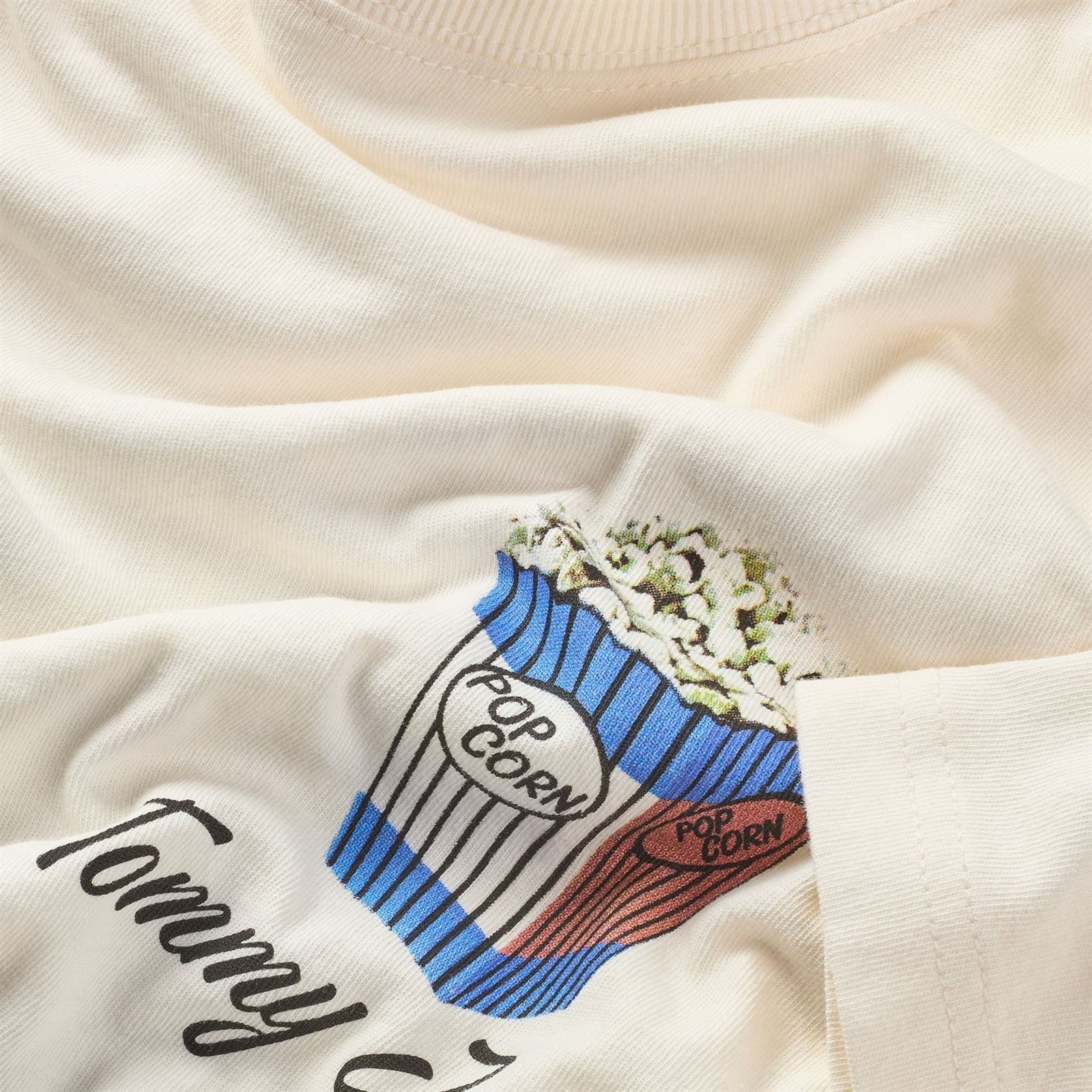 Camiseta Beige Tommy Jeans Tjm Rlx Novelty 2 GMD - Imagen 4