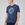 Camiseta Bem Sherman 0071368 850 Music Flow Target Tee blue denim - Imagen 1