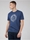 Camiseta Bem Sherman 0071368 850 Music Flow Target Tee blue denim - Imagen 1