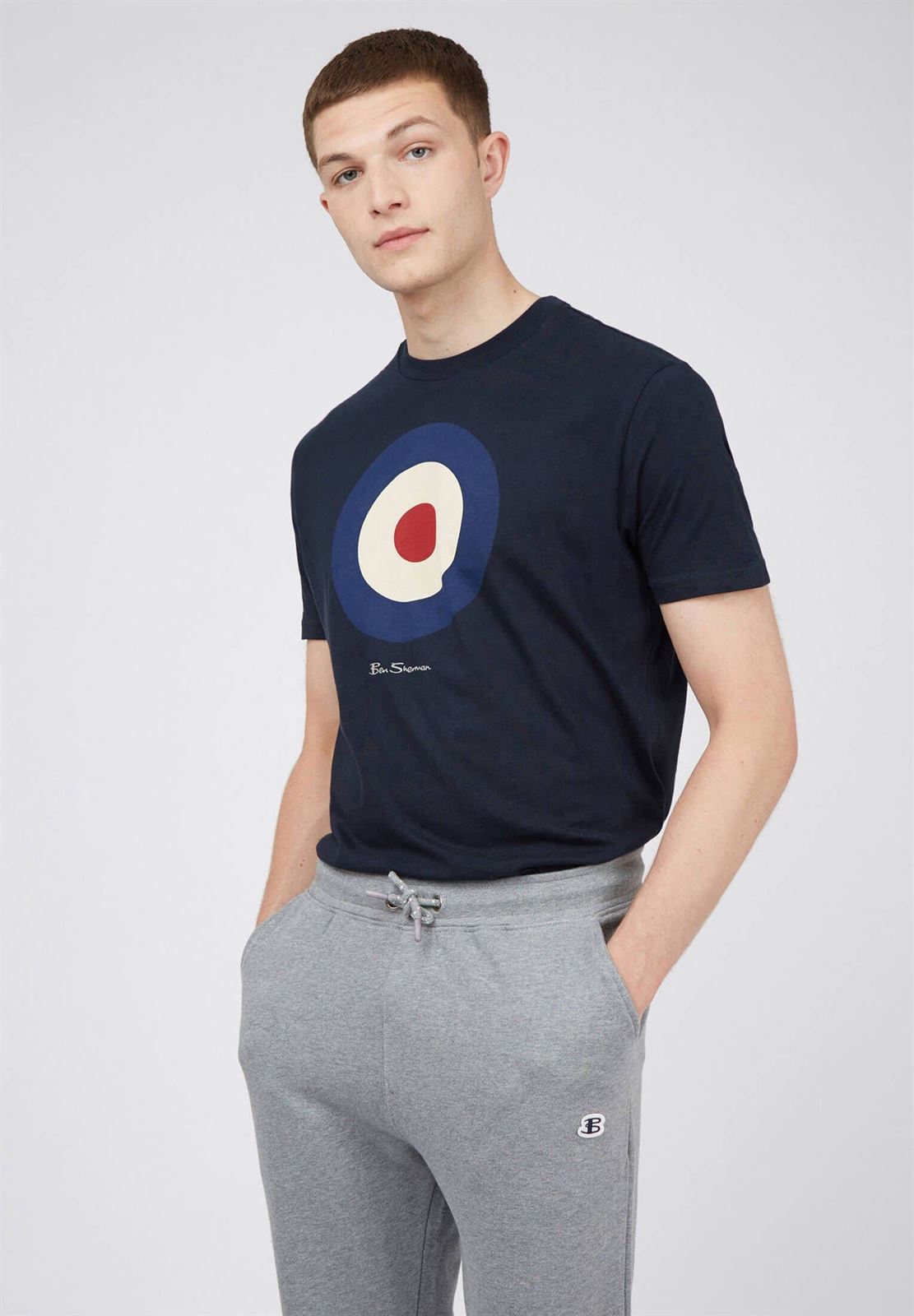 Camiseta Ben Sherman 00650931 TARGET TEE Marino - Imagen 2