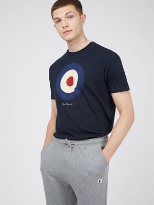 Camiseta Ben Sherman 00650931 TARGET TEE Marino - Imagen 2