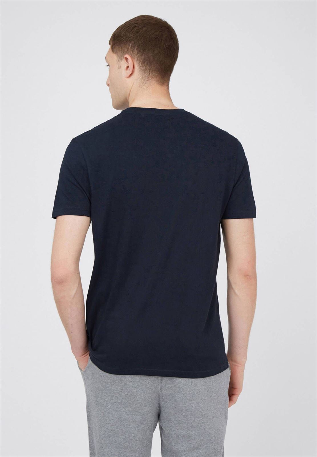 Camiseta Ben Sherman 00650931 TARGET TEE Marino - Imagen 4