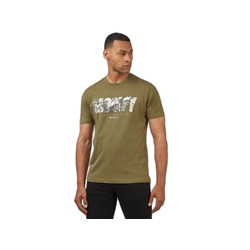 Camiseta Ben Sherman 0067148 072 Culture Graphic Tee verde - Imagen 1