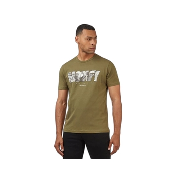 Camiseta Ben Sherman 0067148 072 Culture Graphic Tee verde - Imagen 1