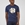 Camiseta Ben Sherman 0068145 035 Fractured Gingham target azul - Imagen 1