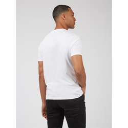 Camiseta Ben Sherman 0068163 010 Broadcast Tee blanco - Imagen 2