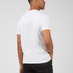 Camiseta Ben Sherman 0068163 010 Broadcast Tee blanco - Imagen 2