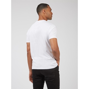 Camiseta Ben Sherman 0068163 010 Broadcast Tee blanco - Imagen 2
