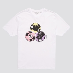 Camiseta Ben Sherman 0071370 010 Drop The Needle white - Imagen 1