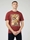 Camiseta Ben Sherman 0071388 039 1970'S maroon - Imagen 1