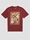 Camiseta Ben Sherman 0071388 039 1970'S maroon - Imagen 2