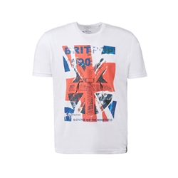 Camiseta Ben Sherman 0071390 010 1990'S Tee white - Imagen 1