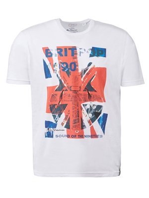 Camiseta Ben Sherman 0071390 010 1990'S Tee white - Imagen 1