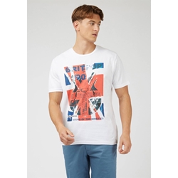 Camiseta Ben Sherman 0071390 010 1990'S Tee white - Imagen 2