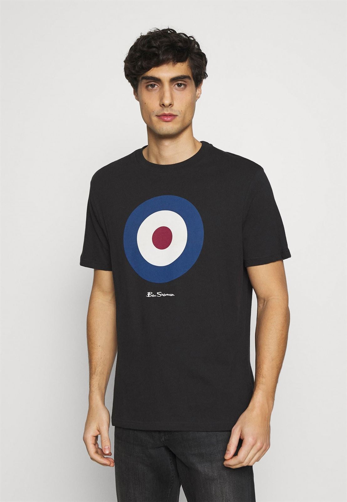 Camiseta Ben Sherman Signature Target Tee 0065093 290 black - Imagen 1