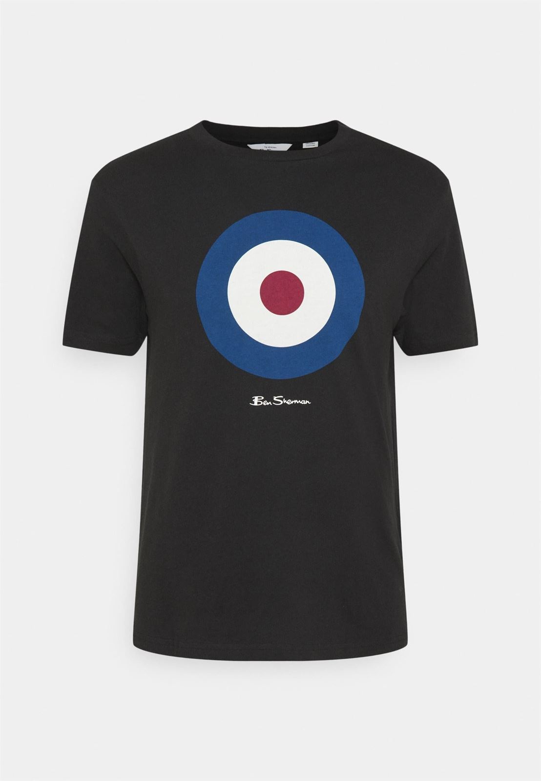 Camiseta Ben Sherman Signature Target Tee 0065093 290 black - Imagen 3