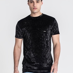 Camiseta Black Must Velvet Tee Gianni Kavanagh GKM007211 - Imagen 1