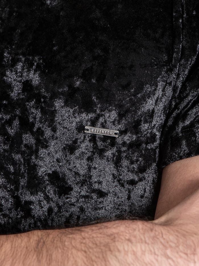 Camiseta Black Must Velvet Tee Gianni Kavanagh GKM007211 - Imagen 4