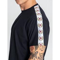 Camiseta Black Retro Tape Tee Gianni Kavanagh GKM006588 - Imagen 2