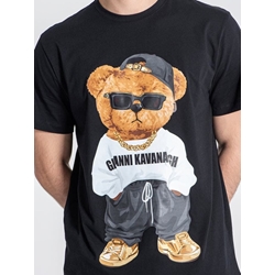 Camiseta Black Swag Bear Tee Gianni Kavanagh GKM007150 - Imagen 2