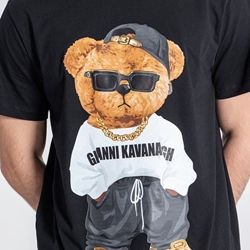 Camiseta Black Swag Bear Tee Gianni Kavanagh GKM007150 - Imagen 2
