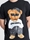 Camiseta Black Swag Bear Tee Gianni Kavanagh GKM007150 - Imagen 2