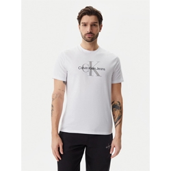 Camiseta Blanca Calvin Klein Jeans Brillian White LV040EM286 YAA - Imagen 1
