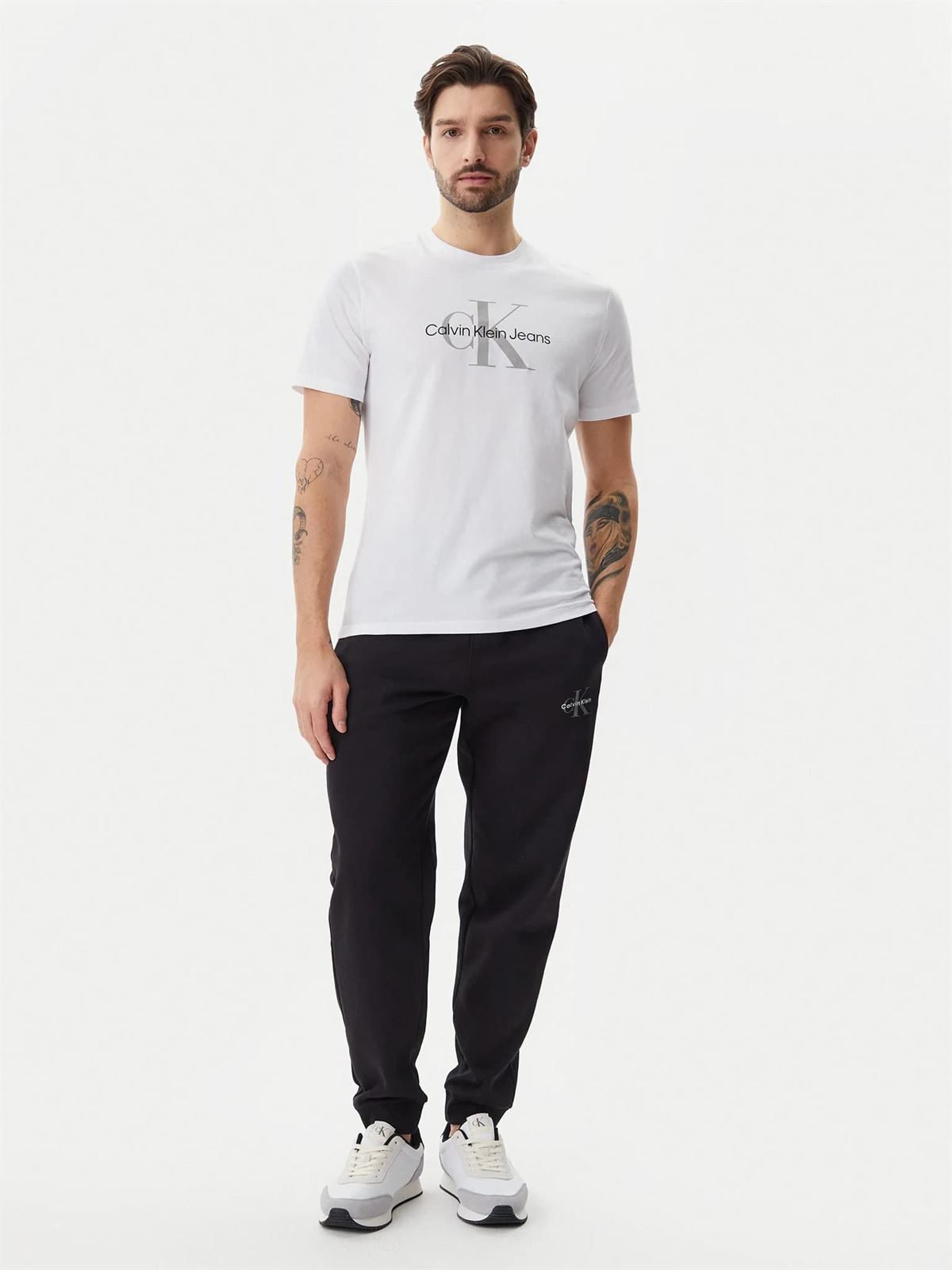 Camiseta Blanca Calvin Klein Jeans Brillian White LV040EM286 YAA - Imagen 2