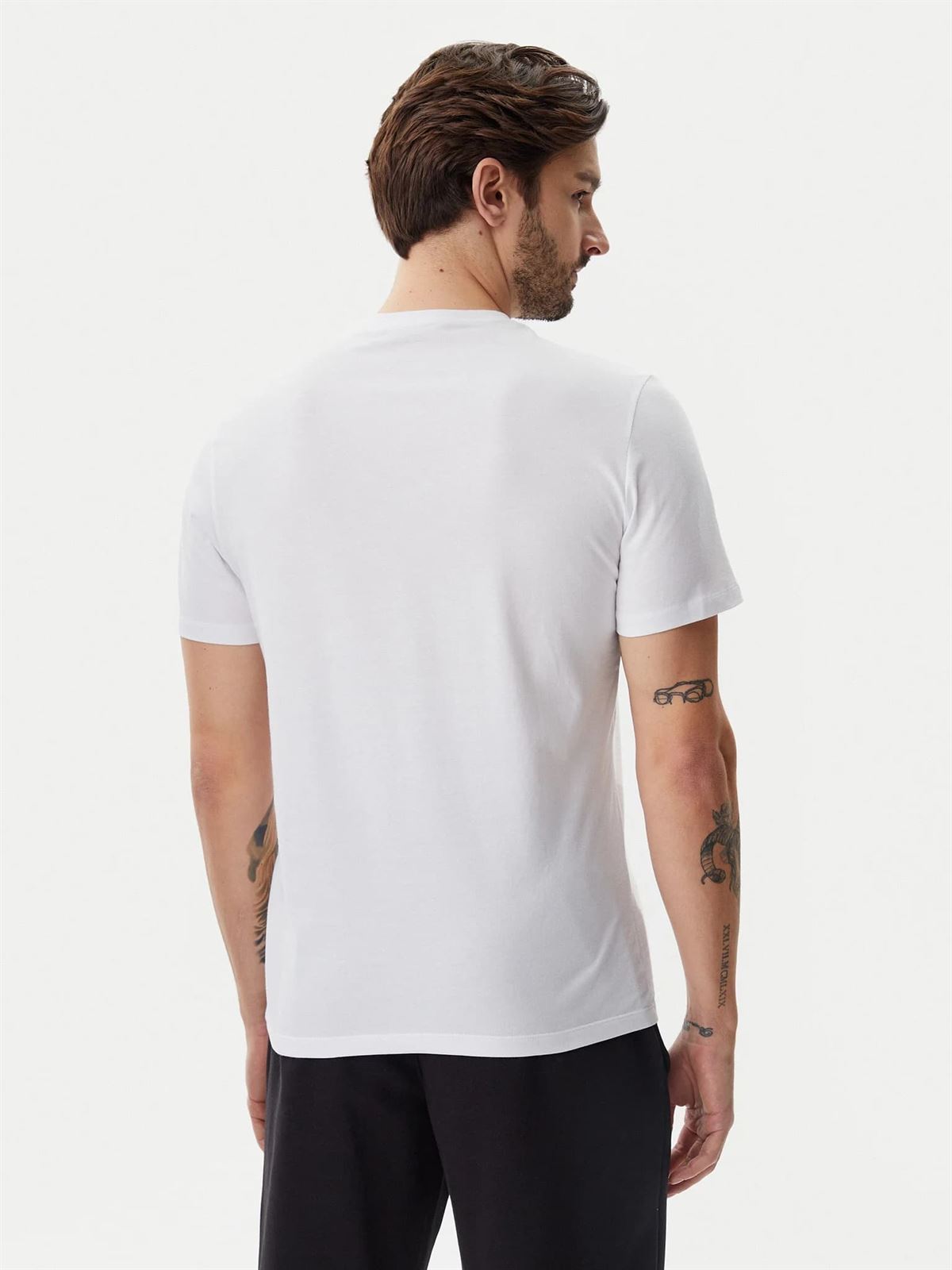 Camiseta Blanca Calvin Klein Jeans Brillian White LV040EM286 YAA - Imagen 3