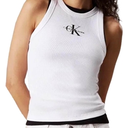 Camiseta Blanca Calvin Klein Jeans Brillliant White J20J225301 YAA - Imagen 1