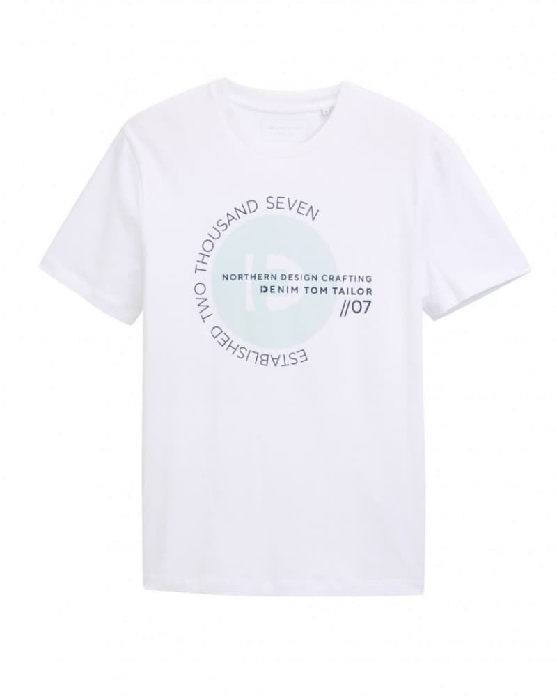 Camiseta Blanca Tom Tailor Knit White 1043491 10991 - Imagen 1