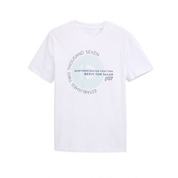 Camiseta Blanca Tom Tailor Knit White 1043491 10991 - Imagen 1