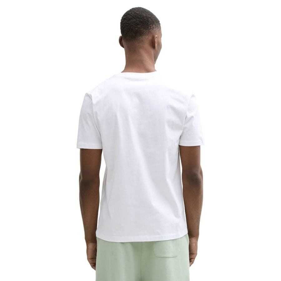 Camiseta Blanca Tom Tailor Knit White 1043491 10991 - Imagen 3