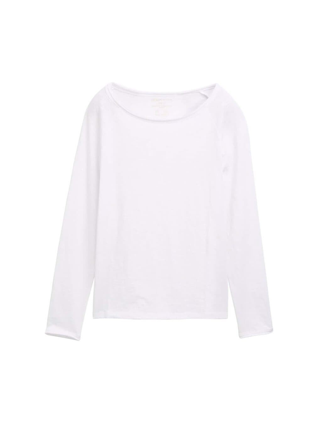 Camiseta Blanca Tom Tailor Raglan Slub 1046969 20000 - Imagen 5